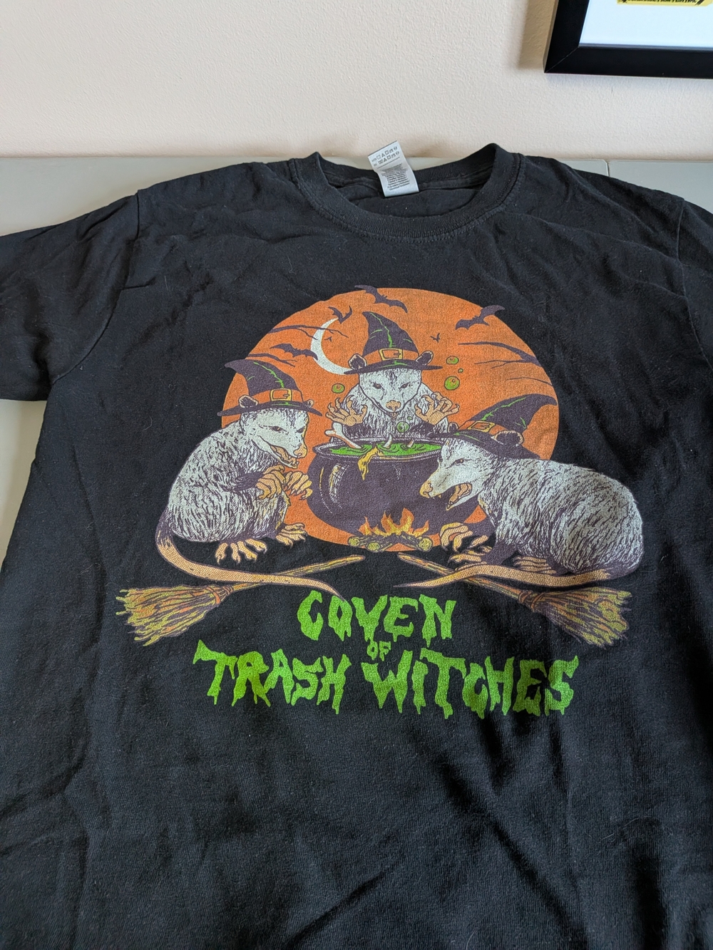 Black 'Coven of Trash Witches' Graphic Tee
